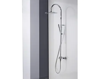 HEDO' - Wall-mounted shower panel with hand shower by Rubinetterie Treemme - view 2